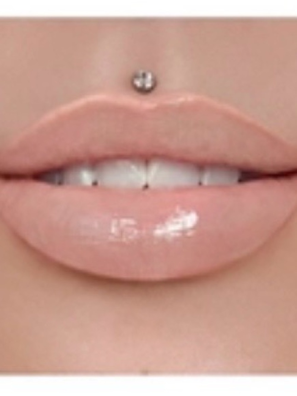 Jeffree Star Creamy Nude Lip Gloss - Soft Peachy Beige Shine